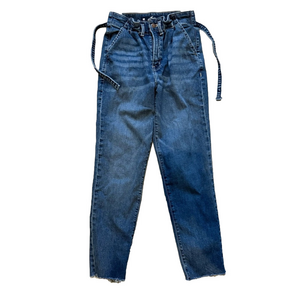 Hollister Ultra High Rise Mom Blue Jeans for Women